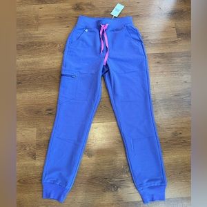 Figs high waisted Zamora joggers xs color amethyst